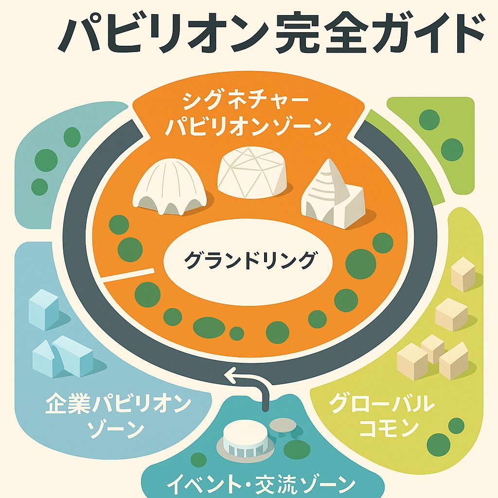 【完全ガイド】大阪万博2025｜パビリオンの一覧・構造・回り方を総まとめ！