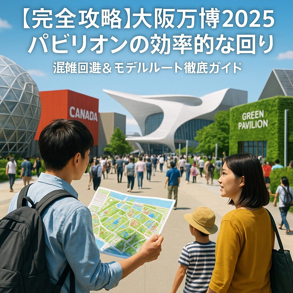 【完全攻略】大阪万博2025パビリオンの効率的な回り方｜混雑回避＆モデルルート徹底ガイド