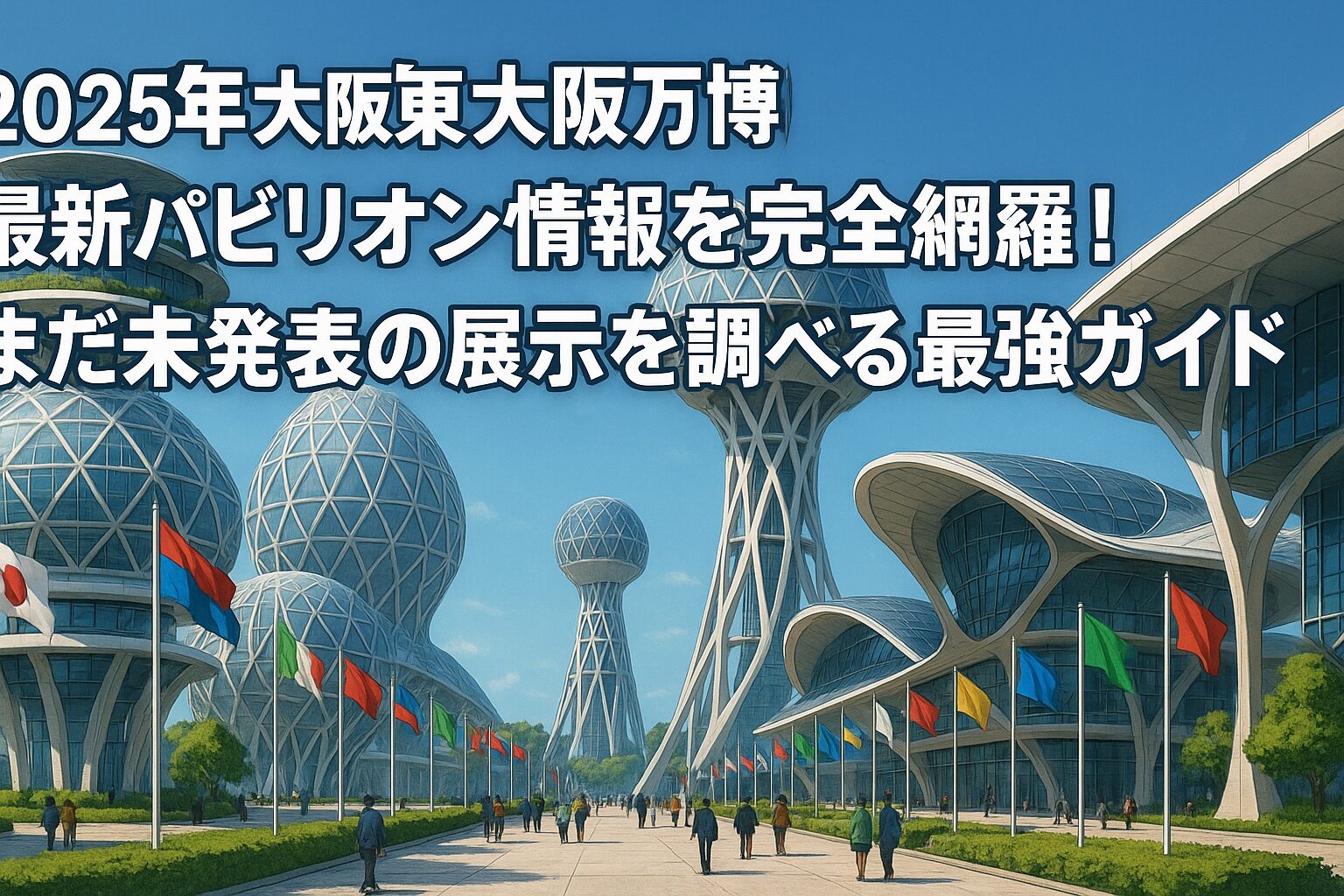 【2025年大阪万博】最新パビリオン情報を完全網羅！まだ未発表の展示を調べる最強ガイド
