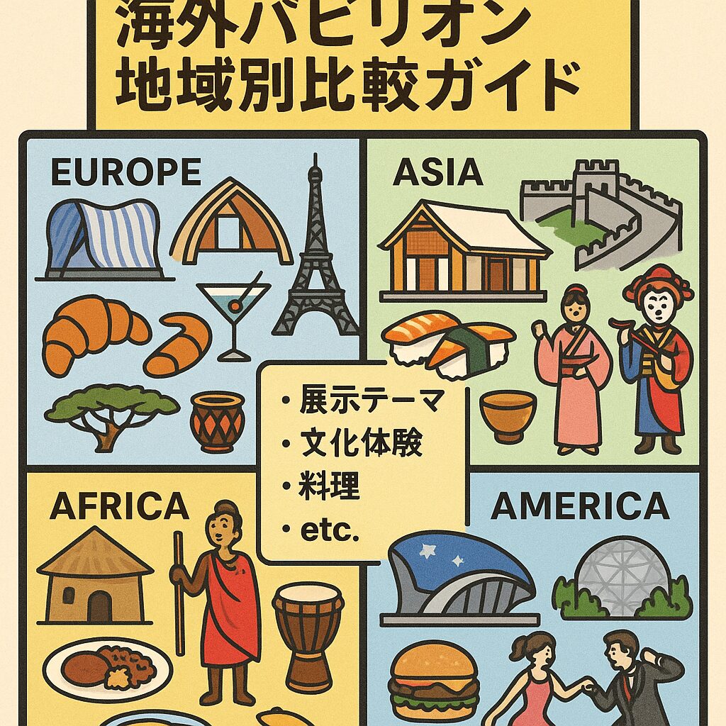 【大阪万博2025】海外パビリオン完全ガイド！ヨーロッパ・アジア・アフリカ・アメリカを国別徹底比較