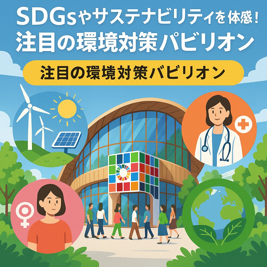 【大阪万博2025】SDGsの最前線を体験！サステナビリティに貢献する注目パビリオン完全ガイド